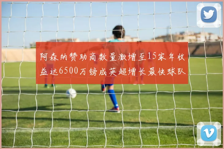 阿森纳赞助商数量激增至15家年收益达6500万镑成英超增长最快球队